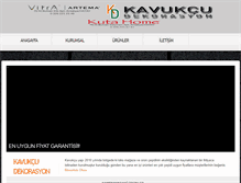 Tablet Screenshot of kavukcudekorasyon.com